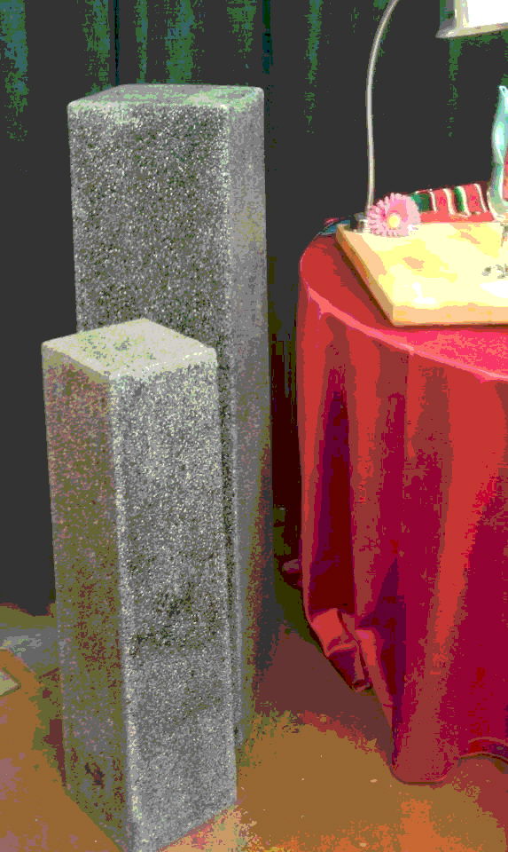 Where to rent COLUMN, 34  FAUX GRANITE PAIR in Fairfield TX