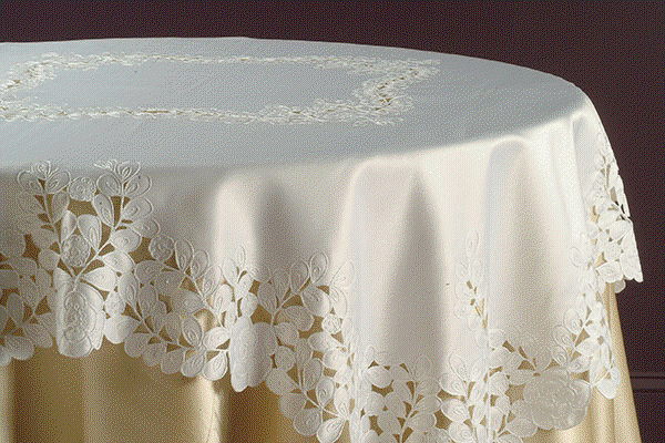 Where to rent WHITE CUTWORK LINEN in Fairfield TX