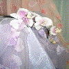 Where to rent LILAC PANSY SHEER  LINEN in Fairfield TX